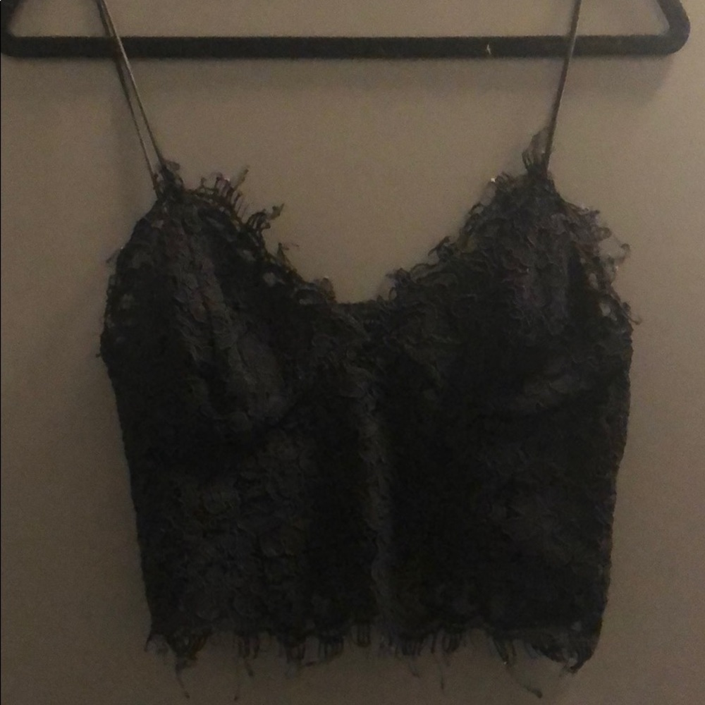 Lace tank top